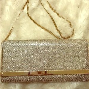 Jimmy choo clutch unused worth $900